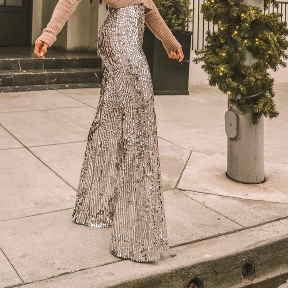 Show Me Your Mumu Sequin Flare